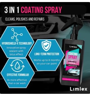 UltraShield Pro - German Tech Advanced Coating & Foam Cleaner (3-in-1 Car Care Combo)