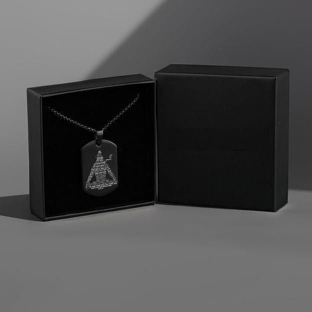 Luxury Mahadev Jyotirling Tag Stainless Steel Chain Locket For Men