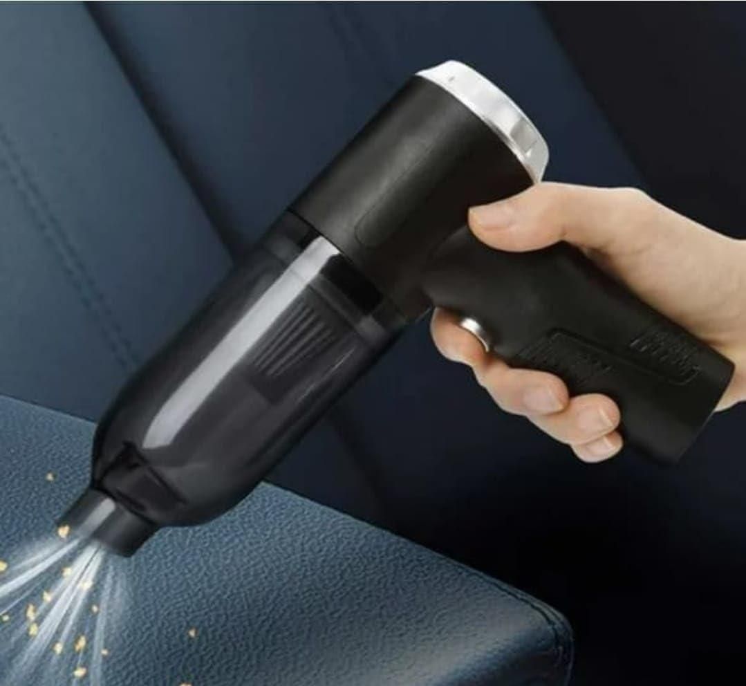 3 in 1 Car Vacuum High-Power || Wireless Vacuum Cleaner Home Car Dual USB Rechargeable Cordless Handheld Vacuum Cleaner