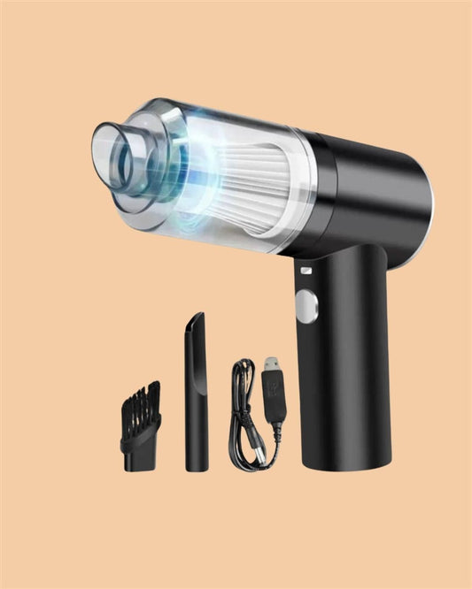3 in 1 Car Vacuum High-Power || Wireless Vacuum Cleaner Home Car Dual USB Rechargeable Cordless Handheld Vacuum Cleaner