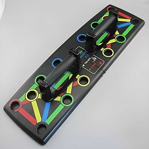 Heavy-Duty Push Up Board, 15 Positions, Pushup Stand for Men & Women with 2 Handles, Anti Slip Accessories, Pushup Bars, Home gym equipment, Pushup Board