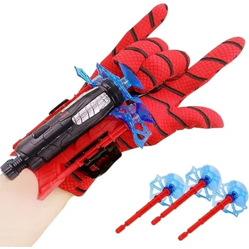 Spiderman Web Shooter Launcher Wrist Gloves Toy